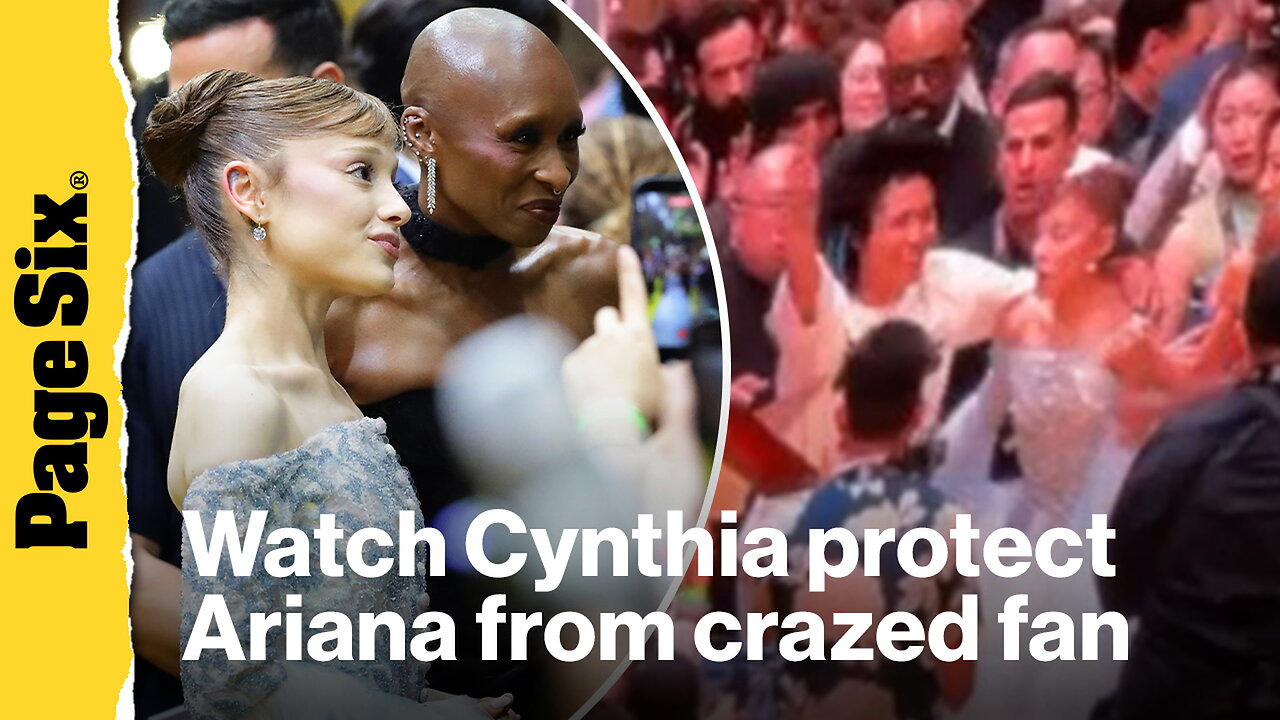 Ariana Grande jumped by fan during Wicked: For Good Singapore premiere