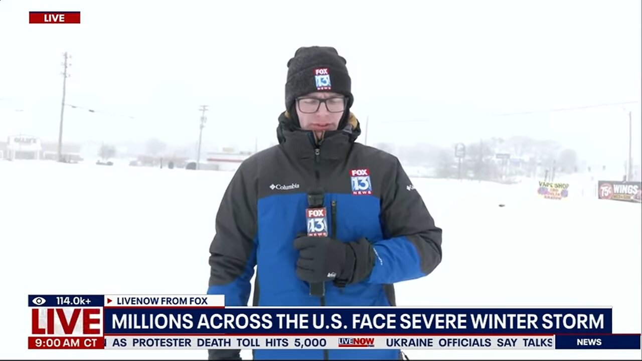 Historic winter storm blasts millions across U S