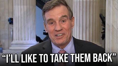 Sen. Warner SQUIRMS as he DESPERATELY tries walking back his comments PRAISING Trump