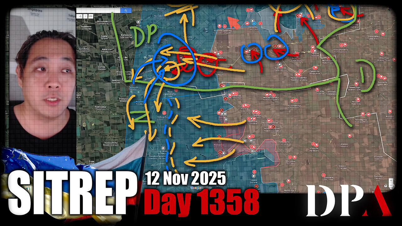 [ Ukraine SITREP ] ITS GONNA GET WORSE for Hulyaipole Front - 3 more settlements fell!