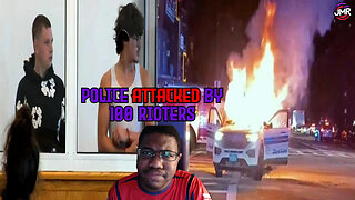 Police cruiser TORCHED in organized attack leftist Judge sets LOW BAIL