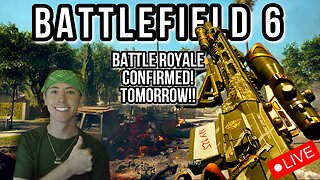 Battle Royale CONFIRMED to be coming to BF6 tomorrow! (BF6: RedSec)