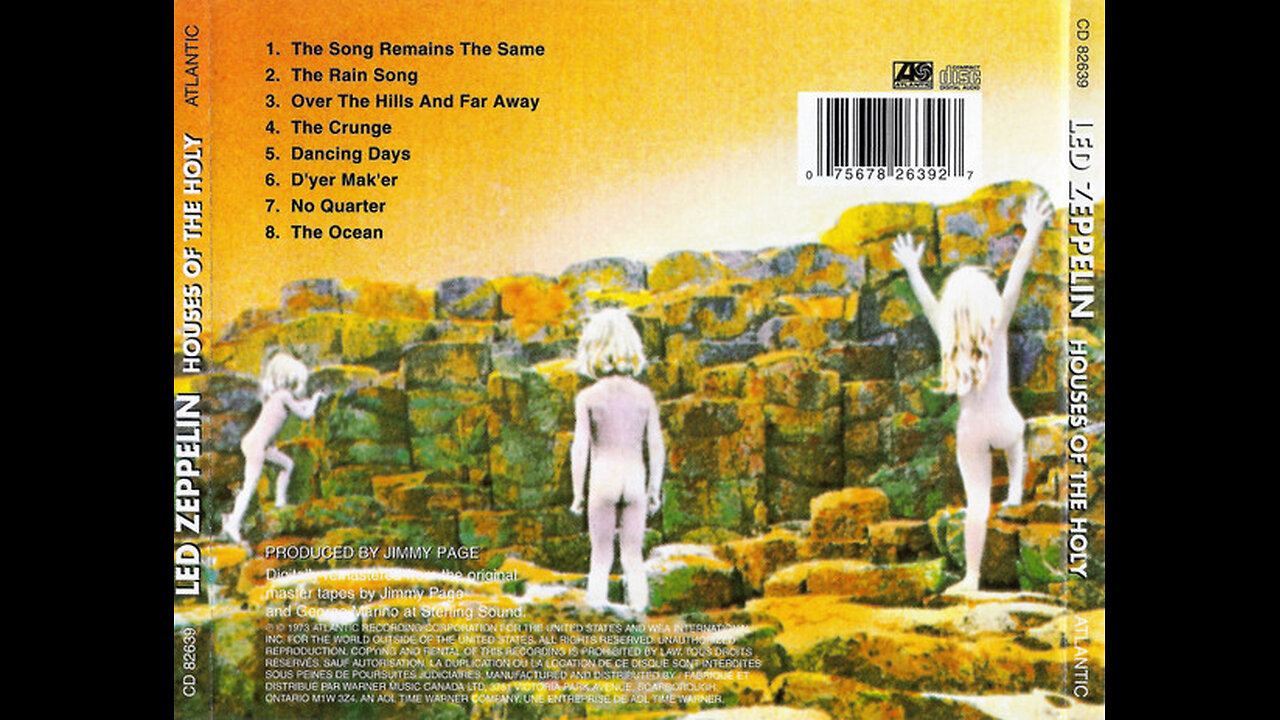 1973 - Led Zeppelin - Houses Of The Holy [FULL ALBUM]