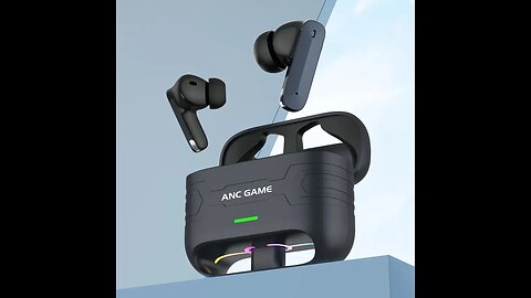 ANC+ENC Dual Noise-Canceling Wireless Headphones