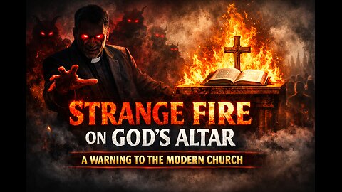 Strange Fire on God’s Altar: A Warning to the Modern Church