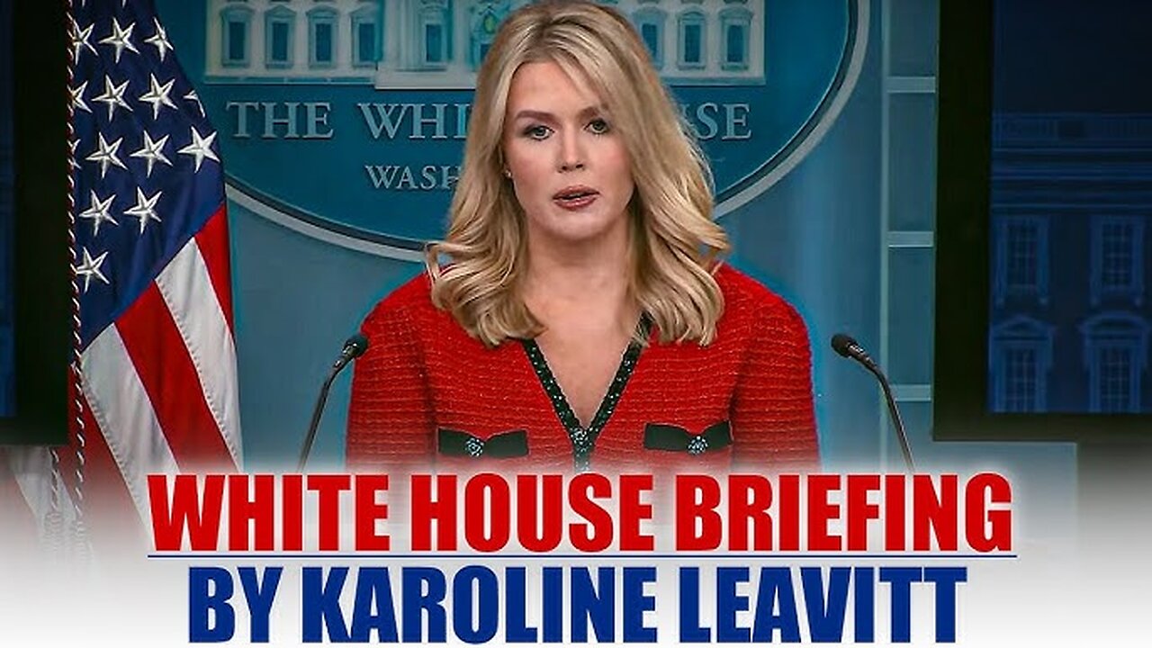 RAW: President Trump's Press Secretary, Karoline Leavitt Gives White House Press Briefing (2/25/25)