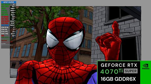 RTX 4070 Ti SUPER + RYZEN 7-5700X [009] Ultimate Spider-Man