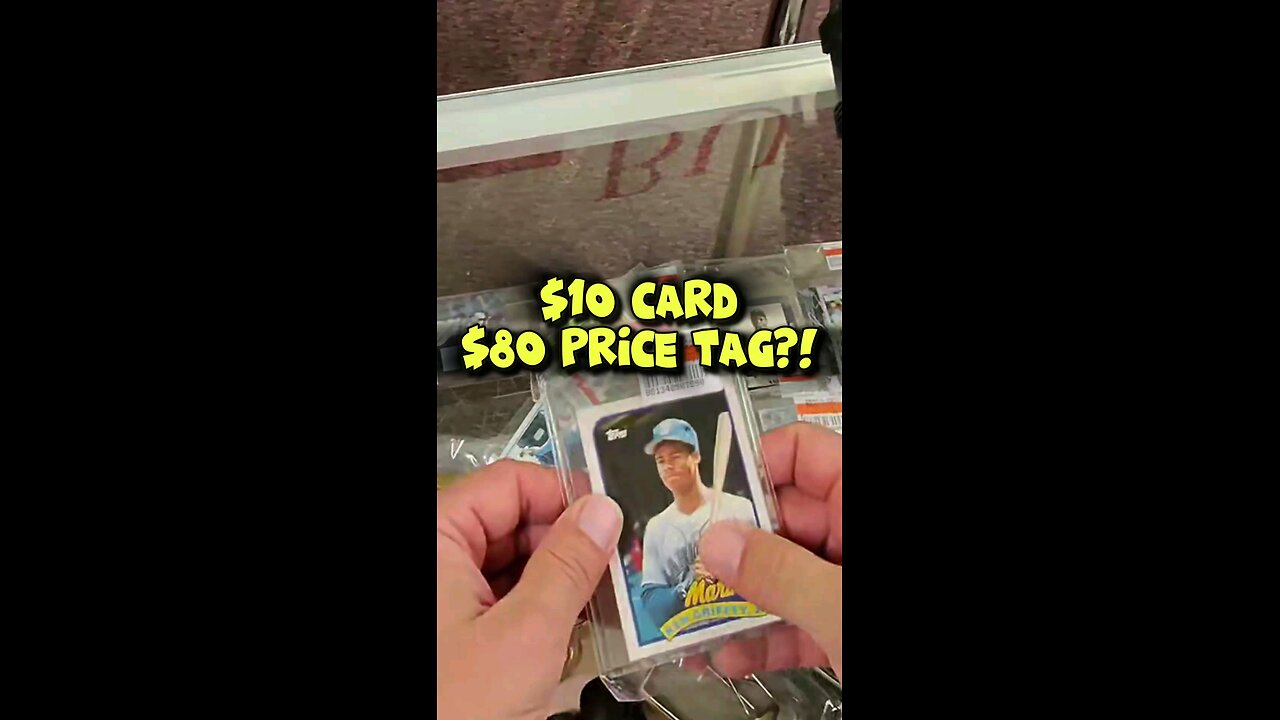 They really marked these cards up!