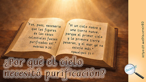 ¿POR QUÉ EL CIELO NECESITÓ PURIFICACIÓN?