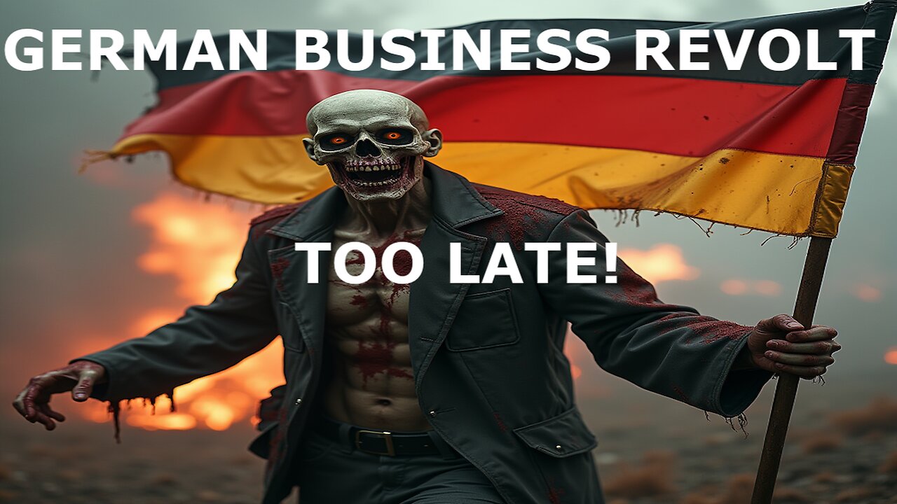 GERMAN BUSINESSES REVOLT - FAR TOO LATE FOR GERMANY