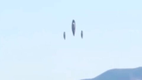 UFO Fleet Recorded in California Desert