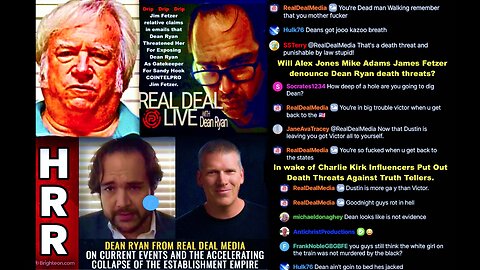 Alex Jones Mike Adams Jim Fetzer Cohort Makes Public Threat Of Violence Upon Dustin Nemos VictorHugo