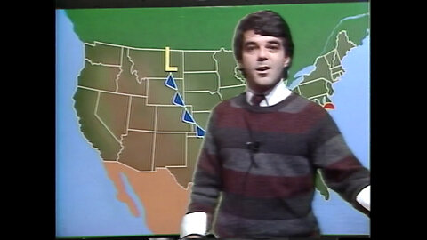 1985 - WTHI's Kevin Orpurt Delivers Final Mid-Day Show Weather Forecast