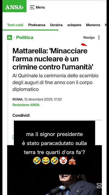 la notizia del giorno