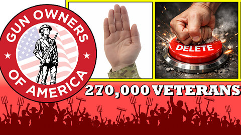 270,000+ Veterans Lost Their Gun Rights; GOA Just Got Them Back