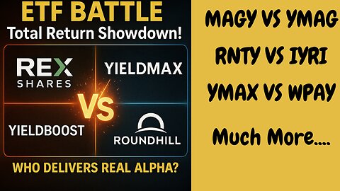 Total Return Battle: YieldMax vs YieldBoost vs Roundhill vs Rex vs NEOS — Who Really Wins?