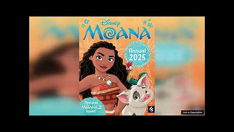 Disney Moana Annual 2025 (Hardcover) Review