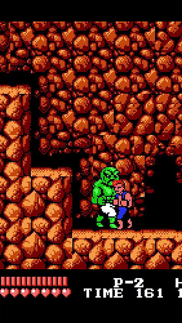 Double Dragon (NES) - A secret defeat!!! #retrogaming #nes #doubledragon