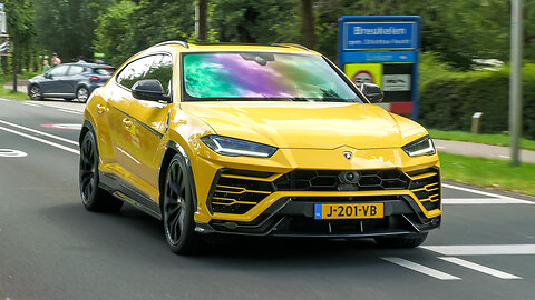 Lamborghini Urus with Custom Exhaust - Accelerations Sounds & Revs !