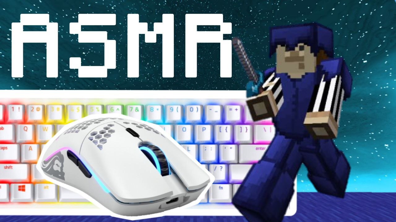 BEST Hypixel SOLO Bedwars ASMR Experience! | Keyboard & Mouse Sounds