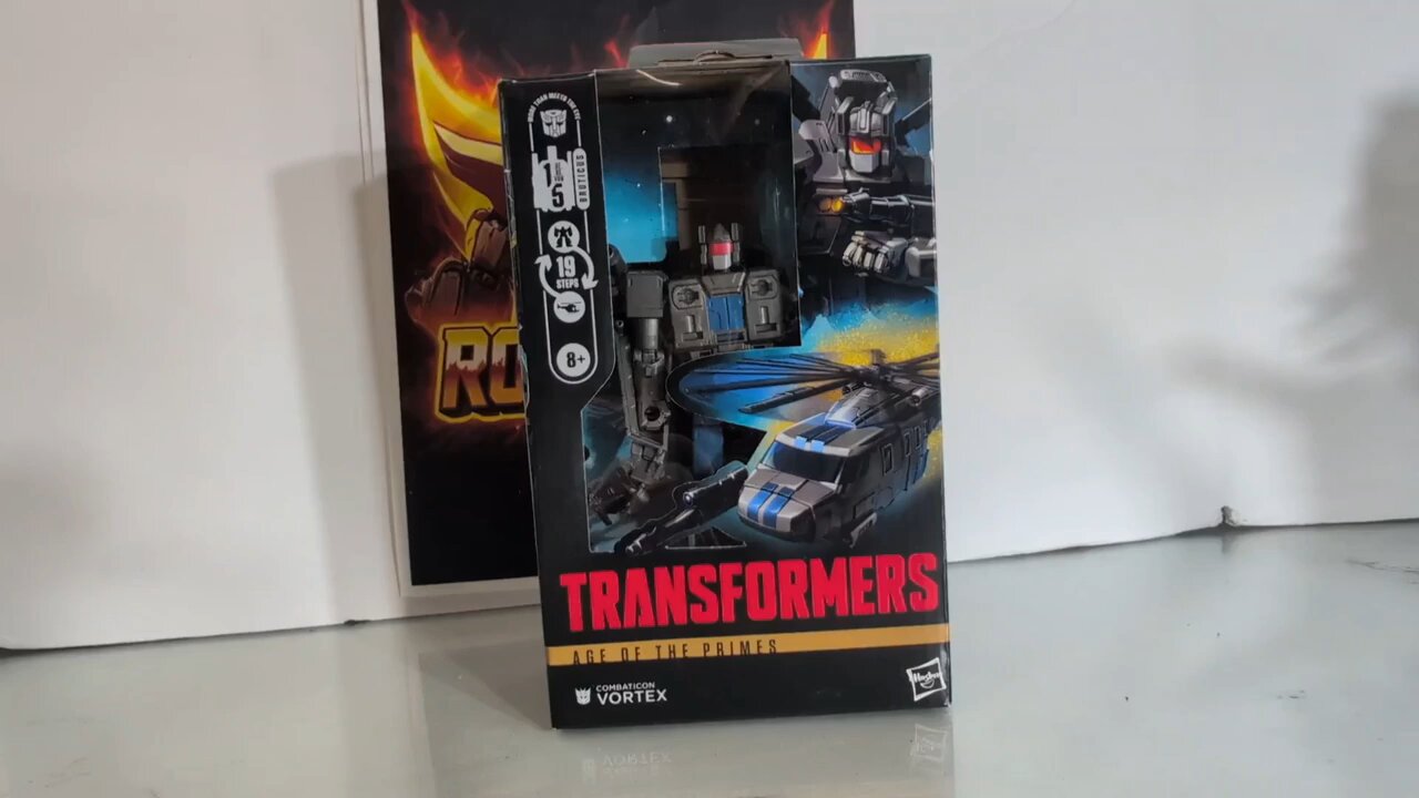 Age of the Primes Combaticon Vortex Deluxe Transformers Figure - Rodimusbill Review