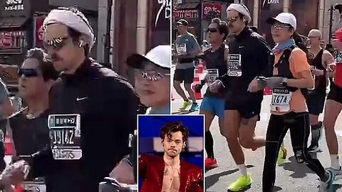 Harry Styles Completes Tokyo Marathon