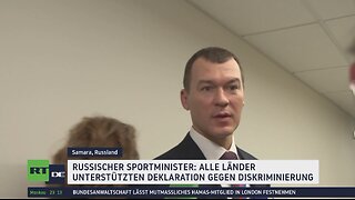 Russischer Sportminister: Alle Länder unterstützen Deklaration gegen Diskriminierung