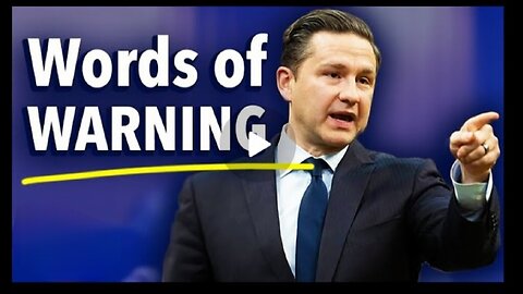 Every politician should watch this speech from @PierrePoilievre