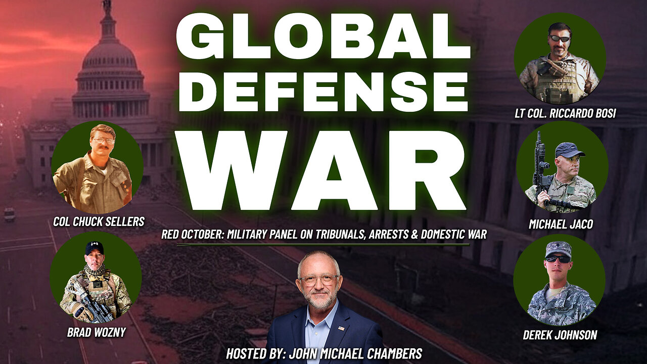 Red October: Military Panel on Tribunals, Arrests & Domestic War