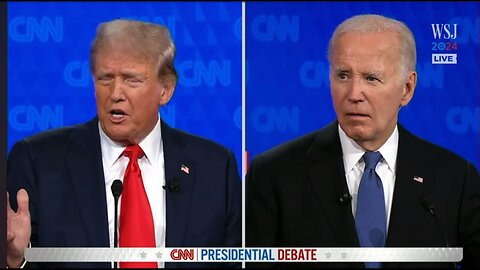 Analyzing the First Half Hour of the Trump/Biden 2024 Debate