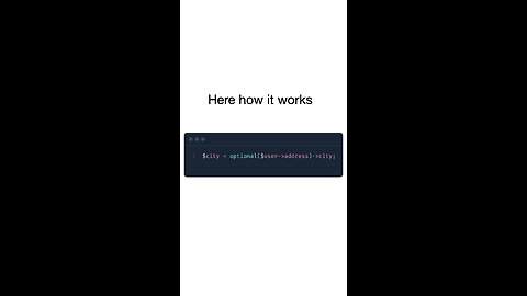 Laravel Tip: Avoid Null Errors with the optional() Helper #coding #laravel