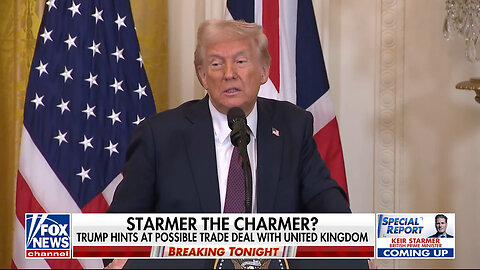 Trump Hints At Possible Trade Deal With UK