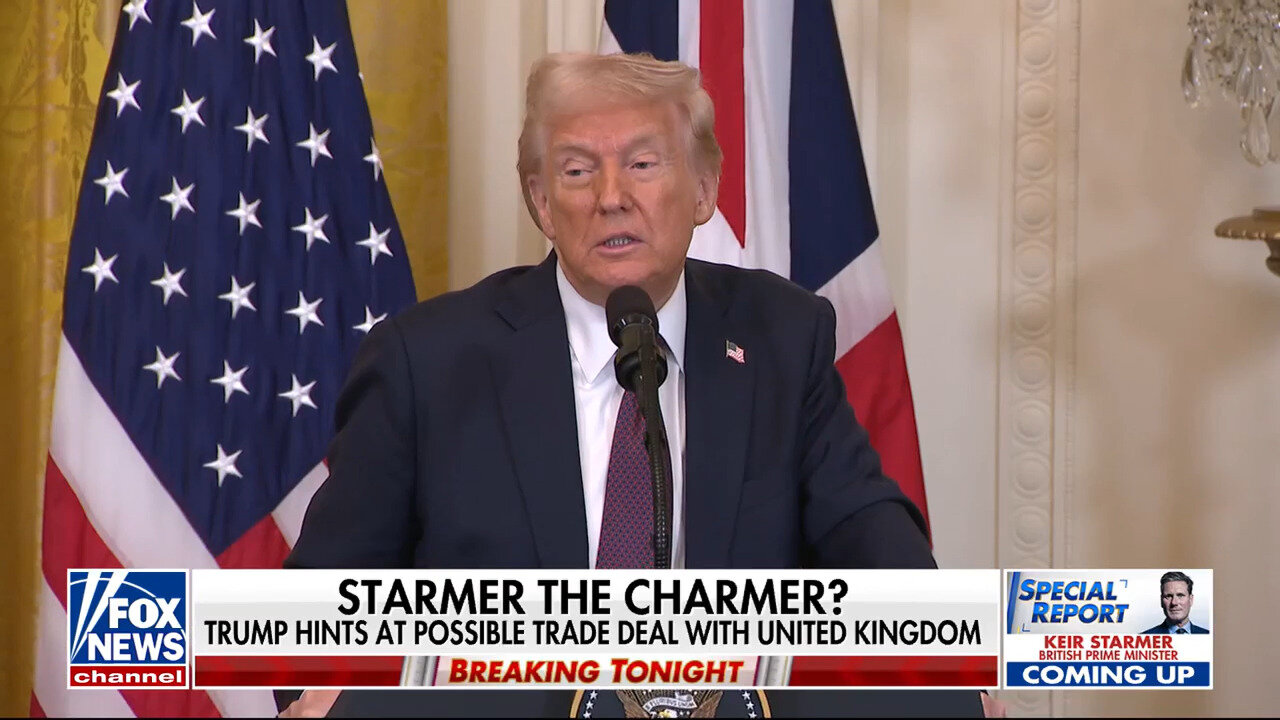 Trump Hints At Possible Trade Deal With UK