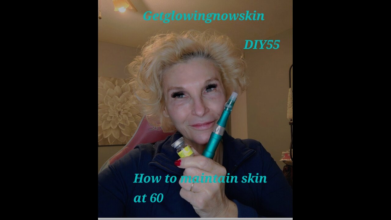 Microneedling Getglowinskin DIY55 60 years old