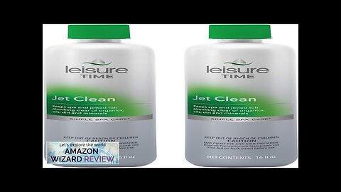 Leisure Time 45450-02 Jet Clean for Spas and Hot Tubs 1-Pint 2-Pack Review