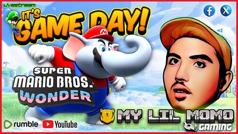 Wednesday 2/04/2026 📖Game Day!!! Fun With MoMo in Mario Wonder