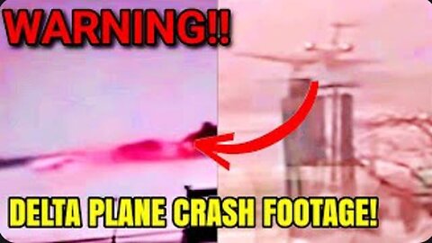 Disturbing! Delta Plane Crash Actual Footage!