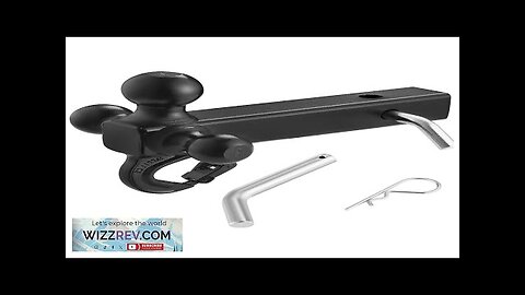 Trailer Hitch 2" Receiver 1-7/8" & 2" & 2-5/16" Tri-Ball Hitch Review