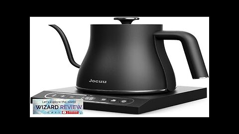 Jocuu Gooseneck Electric Pour Over Kettle with Temperature Control Tea & Pour Review