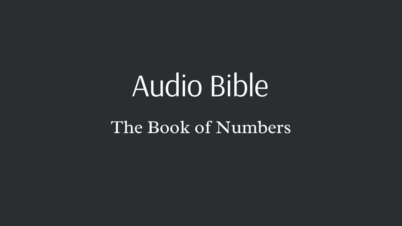 Audio Bible - The Book of Numbers