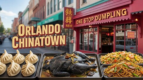 This Dumpling Spot in Orlando’s Chinatown BLEW My Mind 🤯 | One Stop Dumpling Review