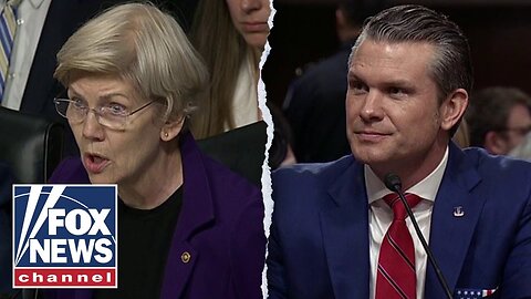 Pete Hegesth spars with Sen. Warren in HEATED exchange