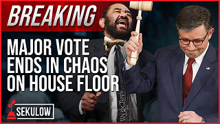 BREAKING: Major Vote Ends in Chaos on House Floor