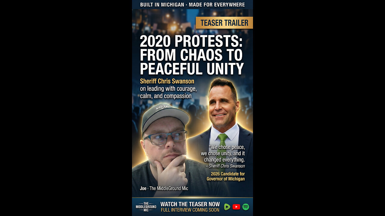 3.2 Billion People Saw This: Sheriff Chris Swanson on Protests & Policing