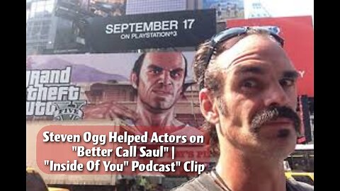 Steven Ogg On Helping Actors in Tv Series "Better Call Saul" | Inside Of Yo Podcast | RayderMediaTV