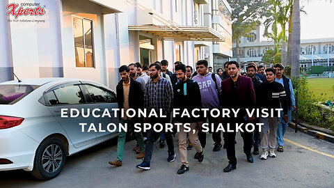 🌍 Practical Industry Exposure – Talon Sports Visit | 27 November 2025 | By Computer Xperts