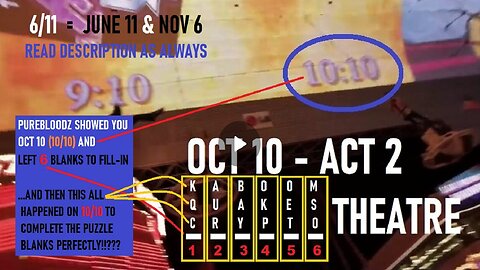THE COINCIDENCE FILES- CHARLIE KIRK PSYOP: THEY ALL MISSED THIS! BUT PUREBLOODZ PREDICTED OCT 10 THREE TIMES OVER!