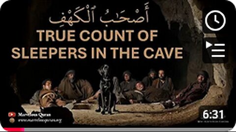 AN ENCRYPTED MESSAGE IN THE QURAN. SLEEPERS IN THE CAVE. HOW MANY GROUPS WERE THEY?