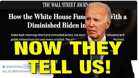 Media FINALLY Admits Biden Has Been Demented FOR YEARS!