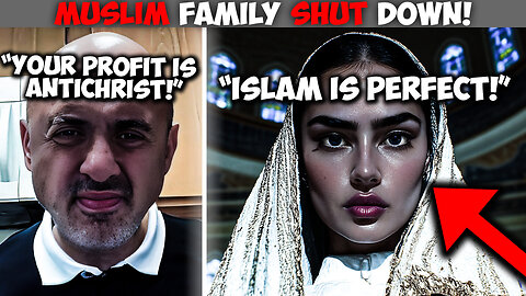 Sam Shamoun SHUTS DOWN Female Muslim & Her Husband For REFUSING To ANSWER One Question